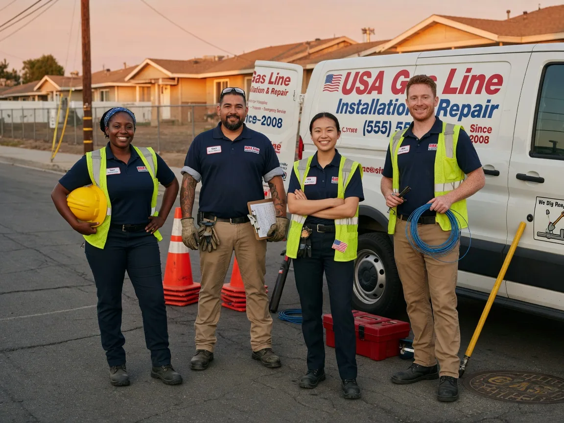 Gas Line Installation company in Earth, TX